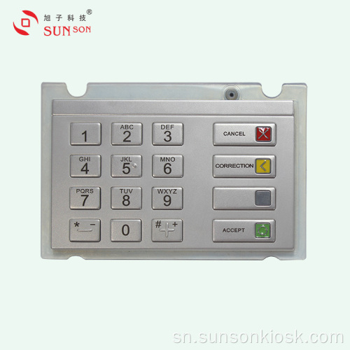 Numeri Encryption PIN pad yekubhadhara Kiosk